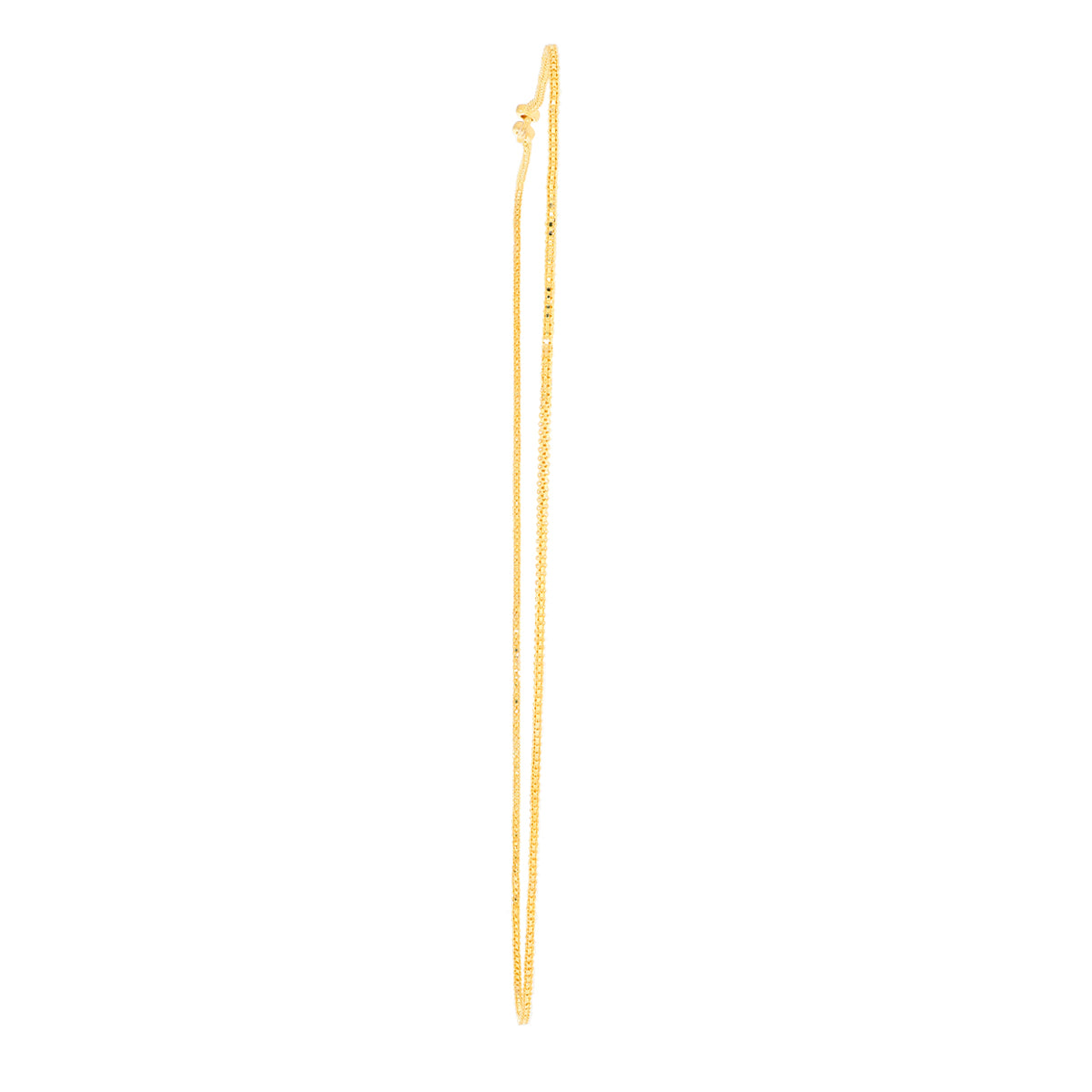 Slender Glow Gold Chain For Women