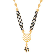 Spectacular Gold Short Mangalsutra 22K