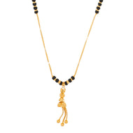 Graceful Shine 22K Diamond Short Mangalsutra