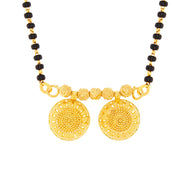 Graceful Floral 22K Gold Maniwati