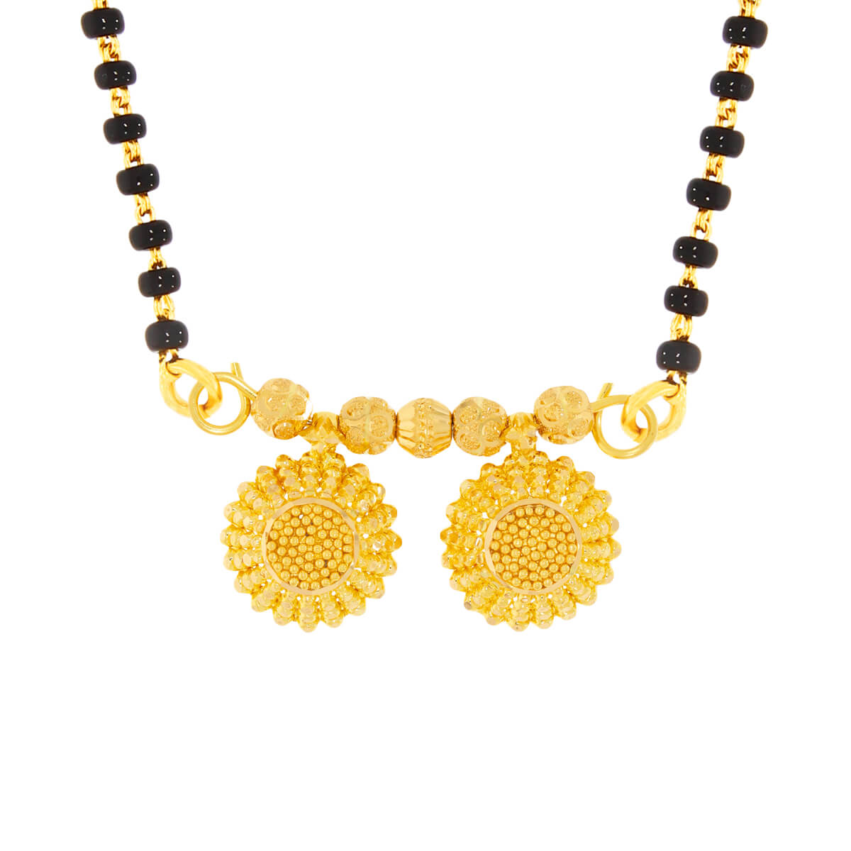 22K Chic Minimalist Floral Gold Maniwati