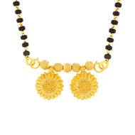 22K Chic Minimalist Floral Gold Maniwati