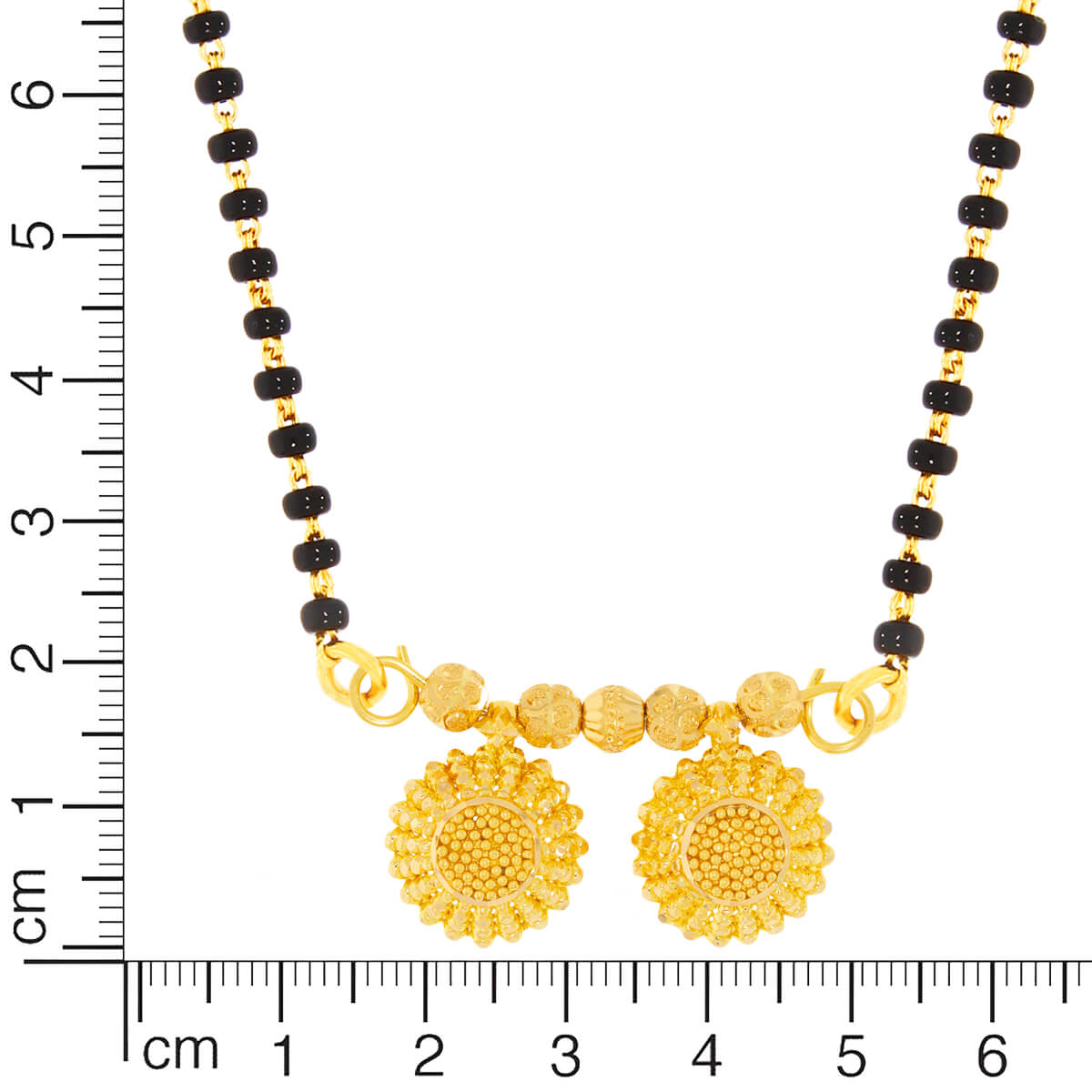 22K Chic Minimalist Floral Gold Maniwati