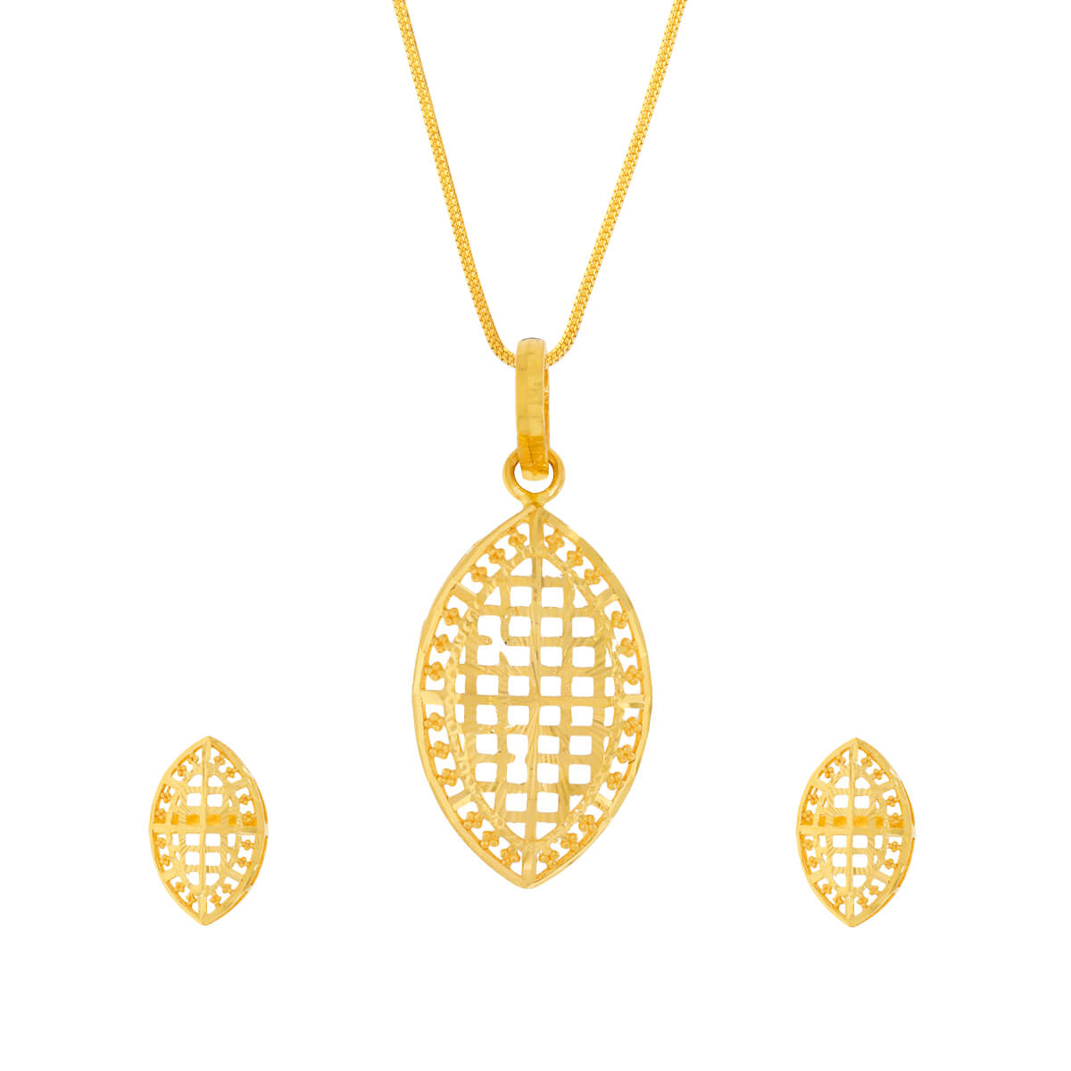 Gentle Grace Gold Pendant Set