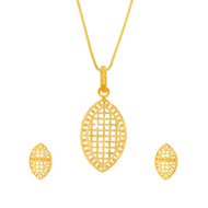 Gentle Grace Gold Pendant Set
