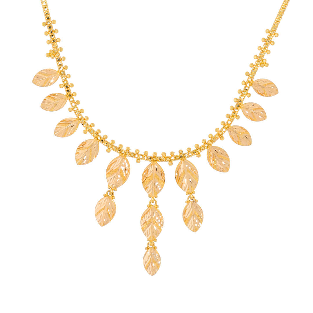 Dainty Charm Gold Short Necklace