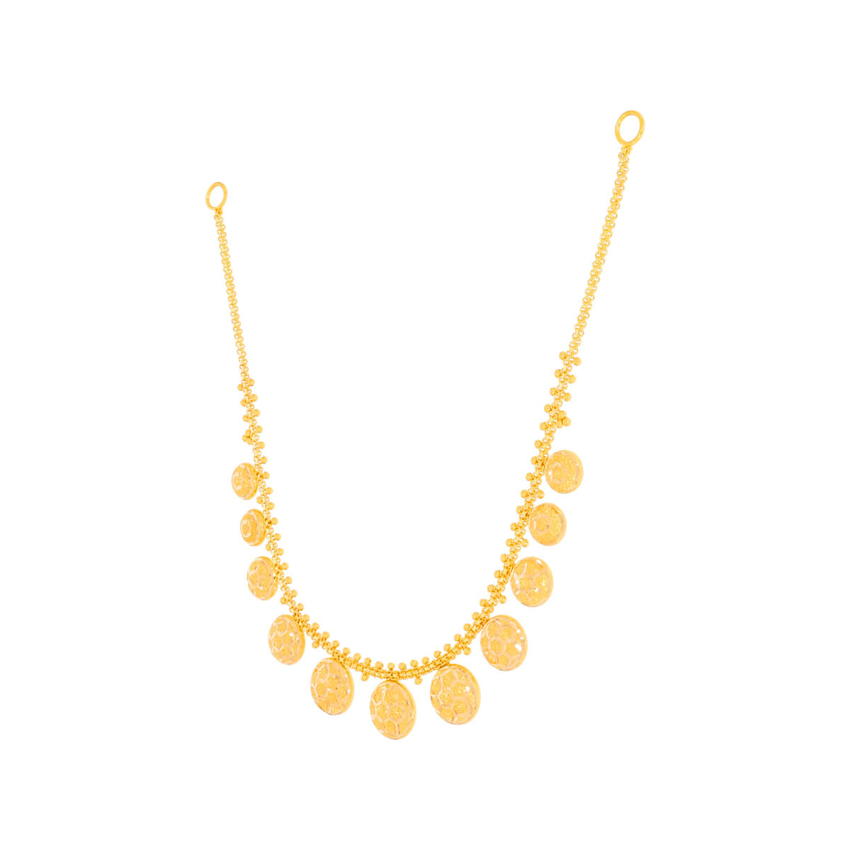 Glorious Charm Gold Short Necklace