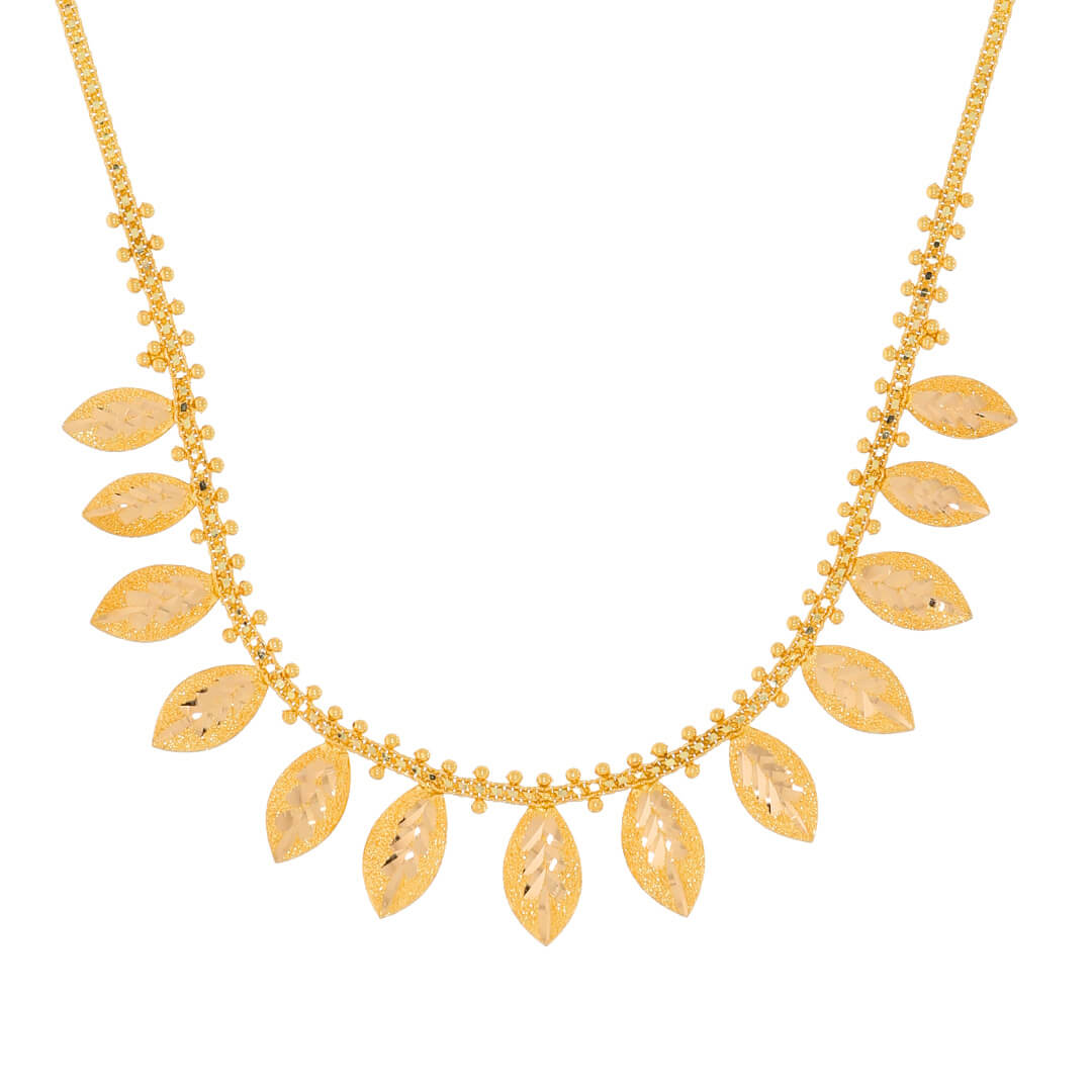Gorgeous Grace Gold Short Necklace