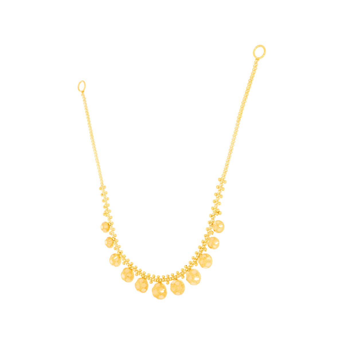 Cheerful Grace Gold Short Necklace