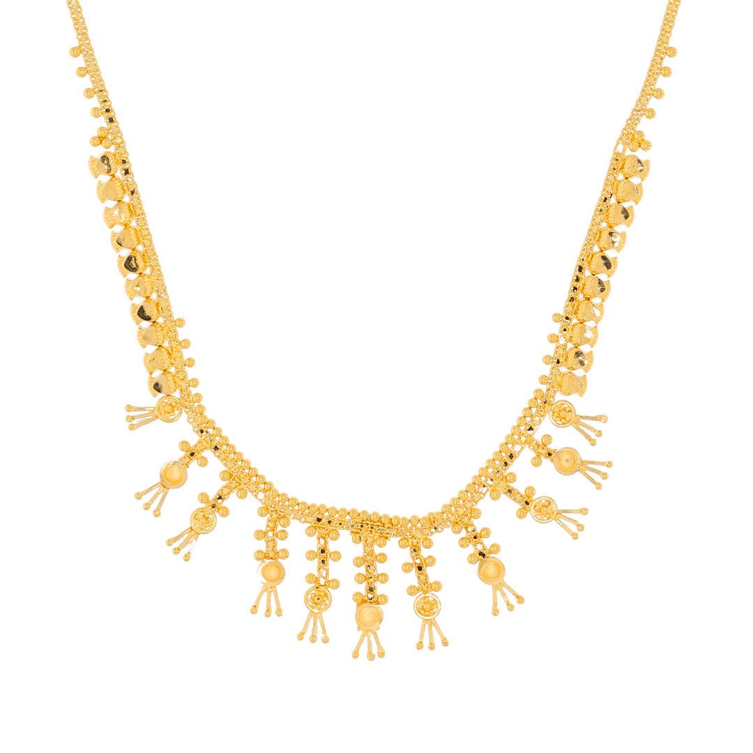 Gracile Charm Gold Short Necklace