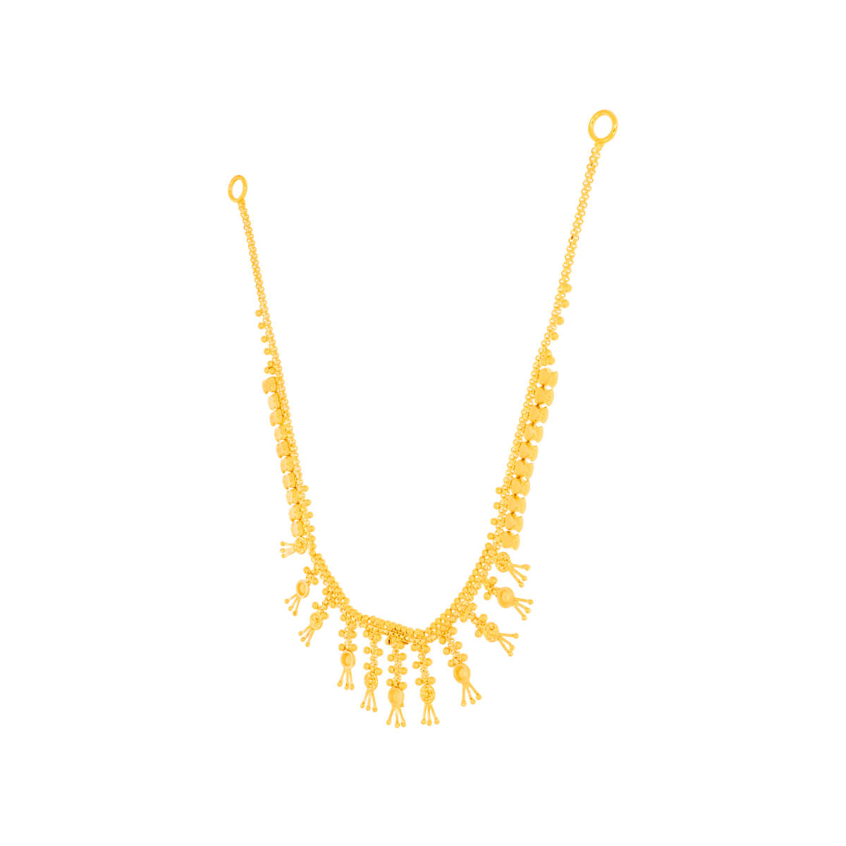 Gracile Charm Gold Short Necklace