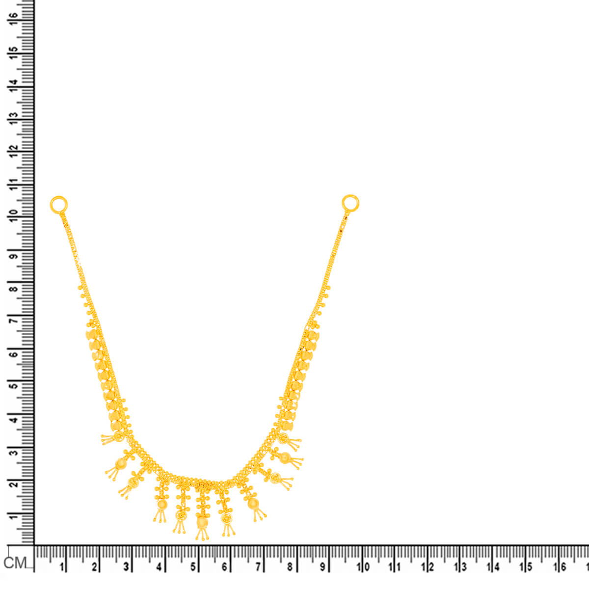Gracile Charm Gold Short Necklace