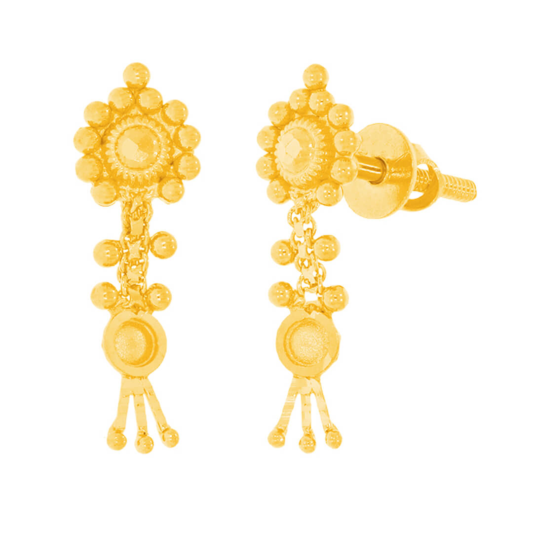 Gracile Charm Gold Short Necklace