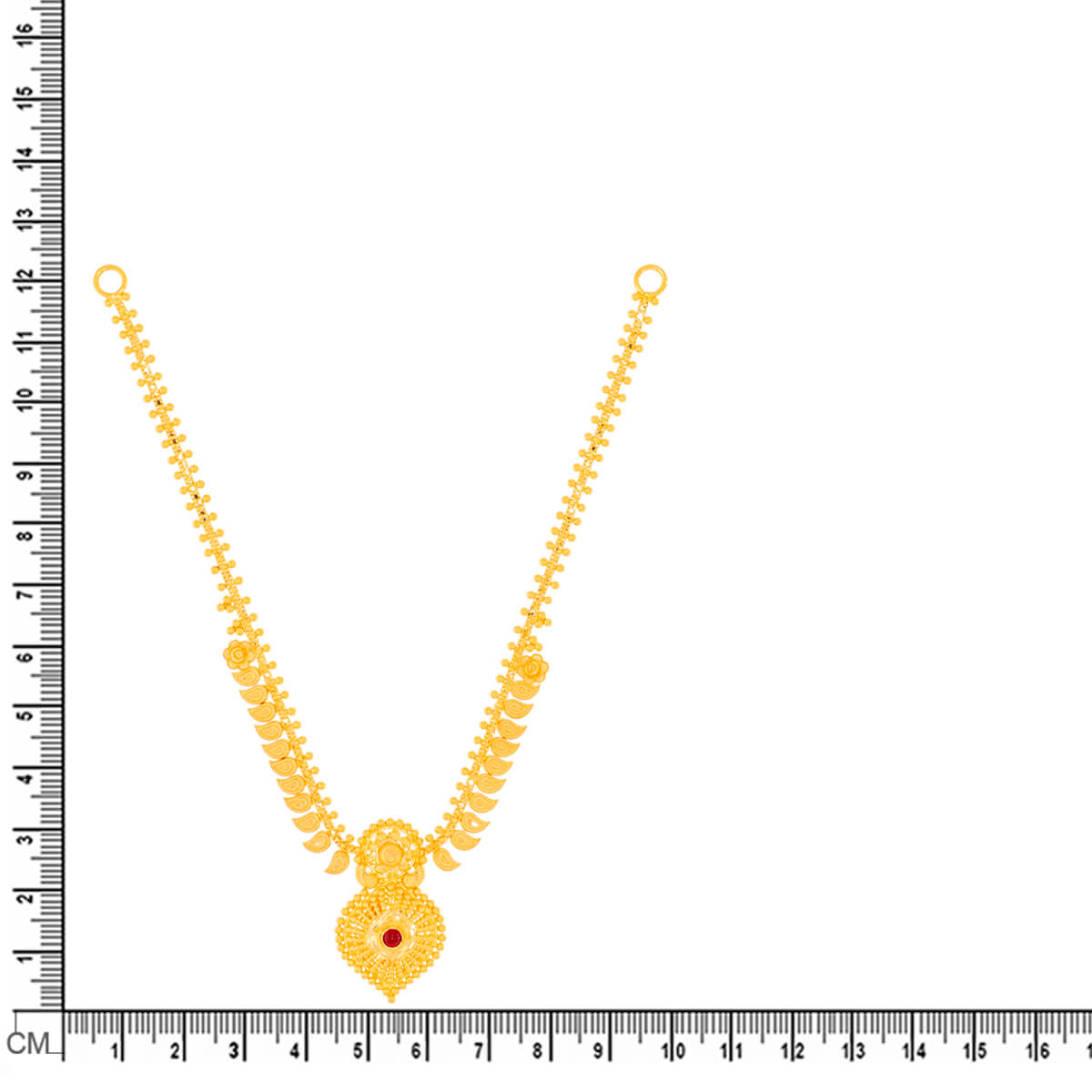 Glamorous Glow Gold Short Necklace