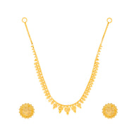 Minimalist Charm Gold Short Necklace