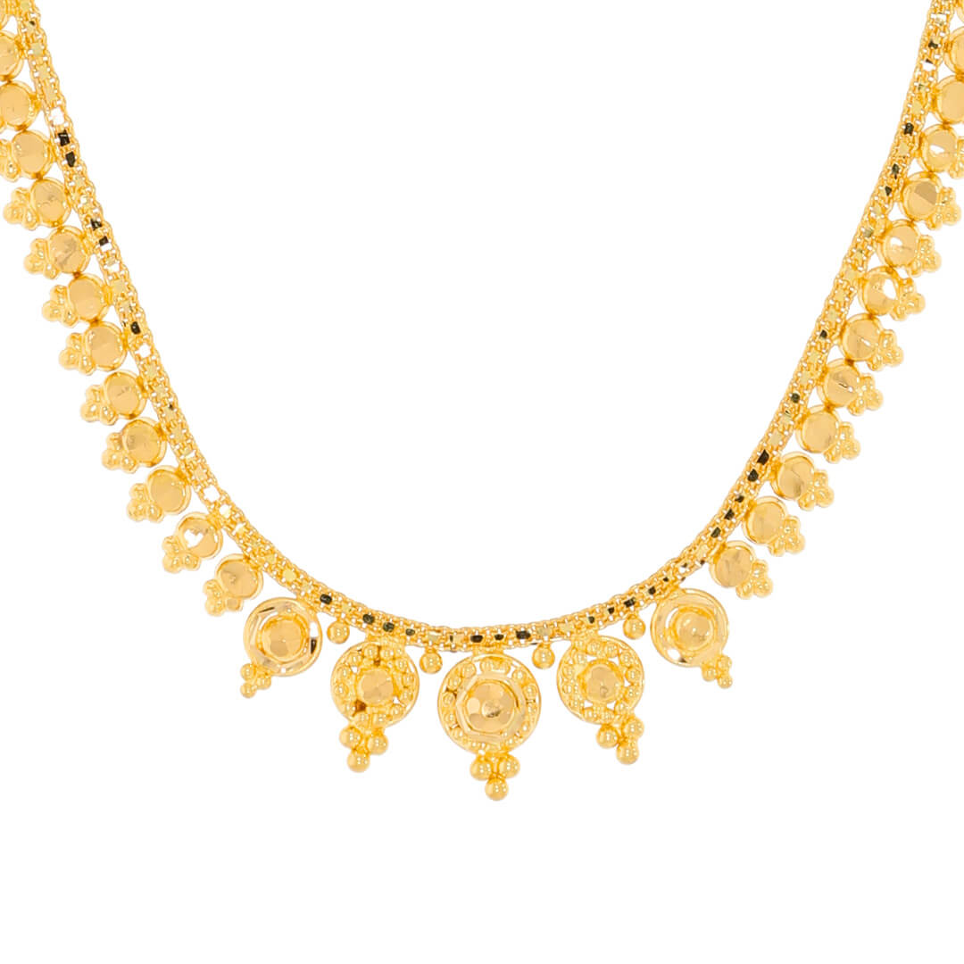 Minimalist Charm Gold Short Necklace