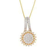 Sunbeam Dazzle Diamond Pendant