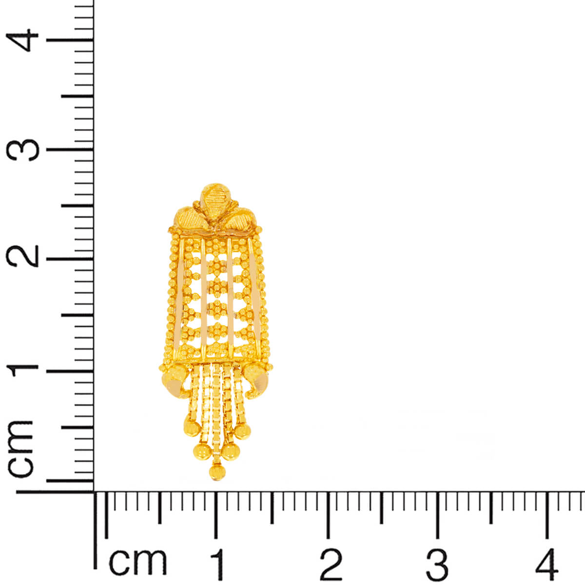 Slender 22K Gold Studs for Sleek Minimalistic Touch