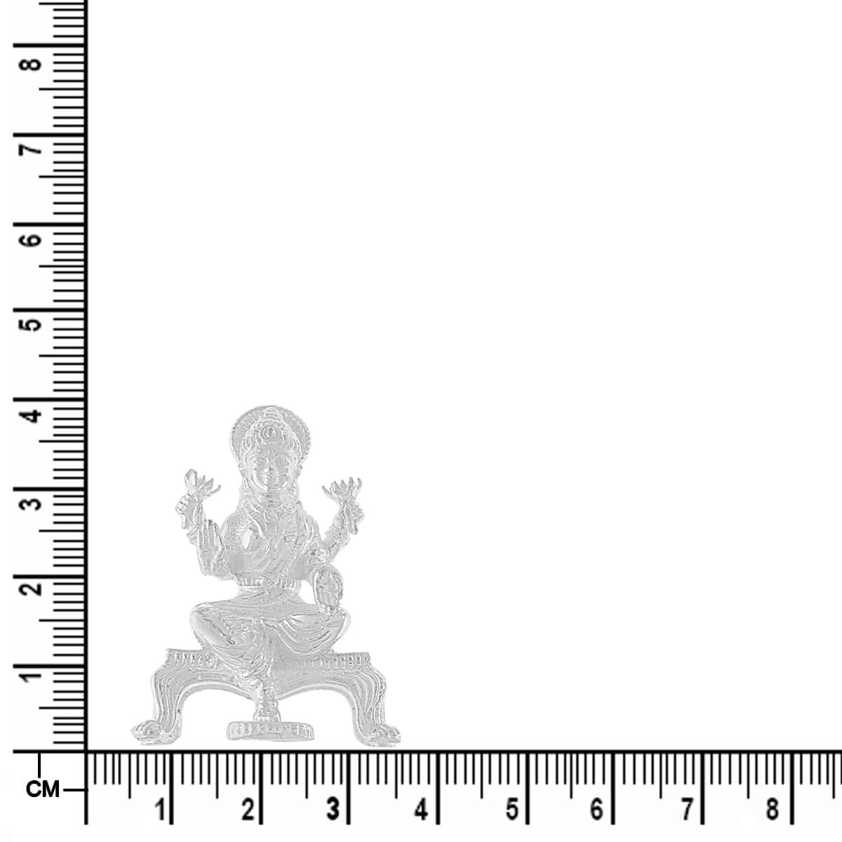 Auspicious Grace Silver Laxmi Idol