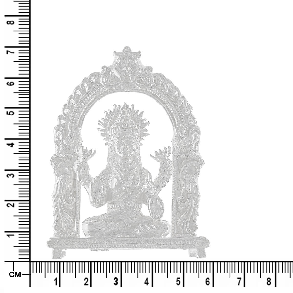 Celestial Peace Laxmi Devi Silver Idol
