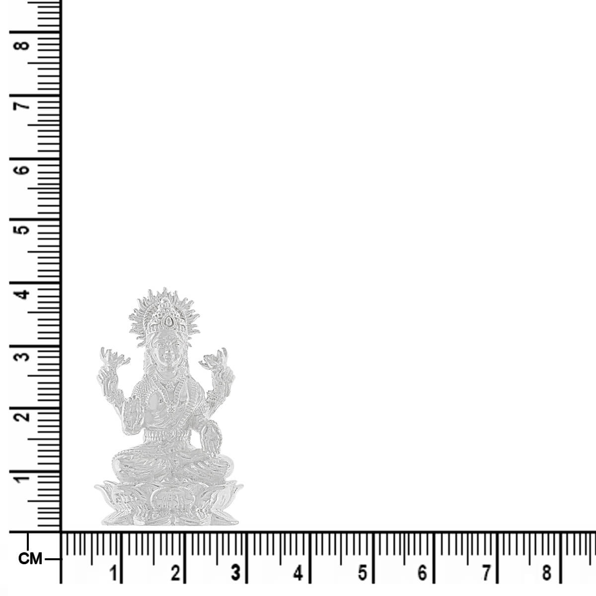 Sublime Benevolence Silver Laxmi Idol