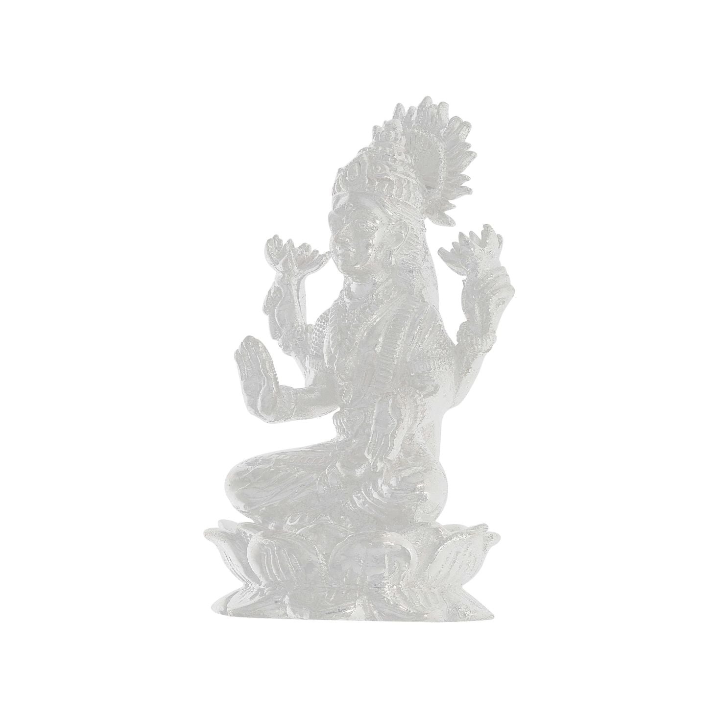 Benevolent Glow Silver Laxmi Idol