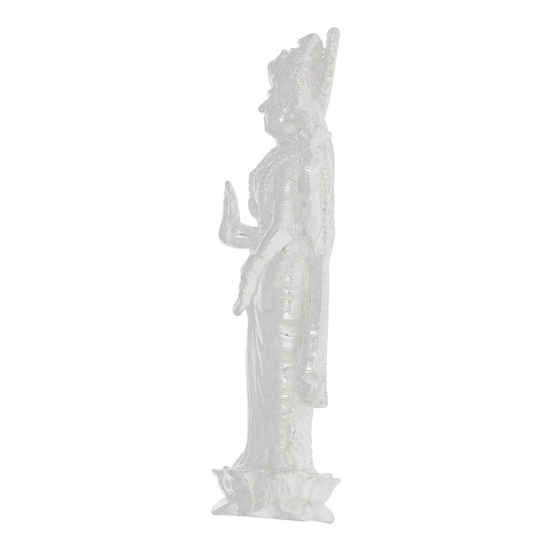 Compassionate Elegance Silver Laxmi Idol