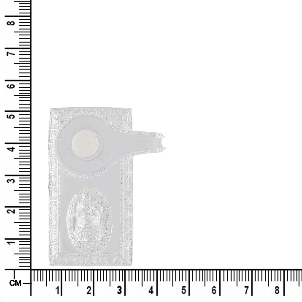 Graceful Divinity Silver Shivling With Nandi Idol