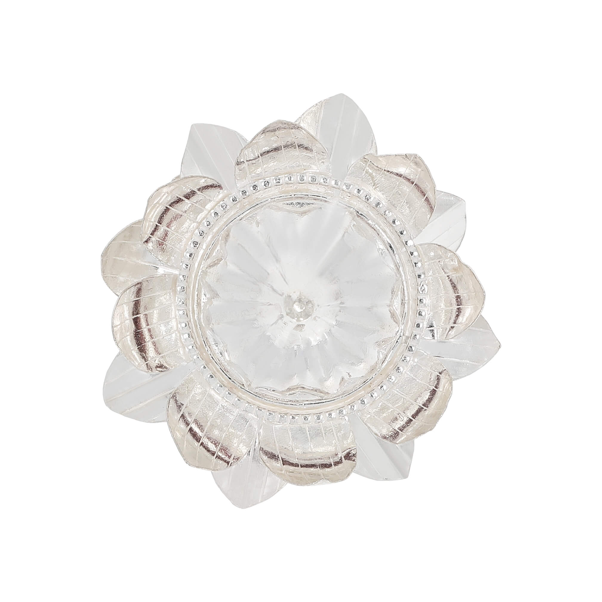 Lotus Bloom Silver Modak