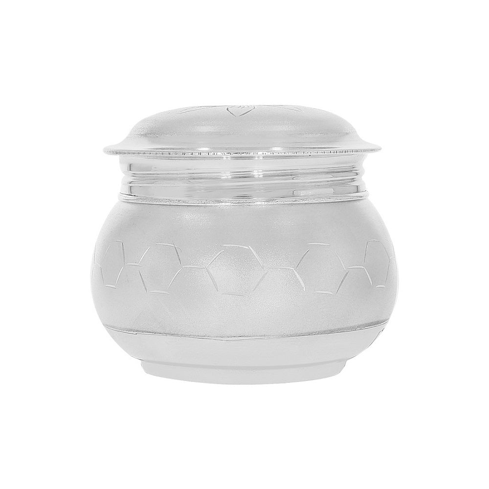 Sophisticated Shine Silver Kumkum Box