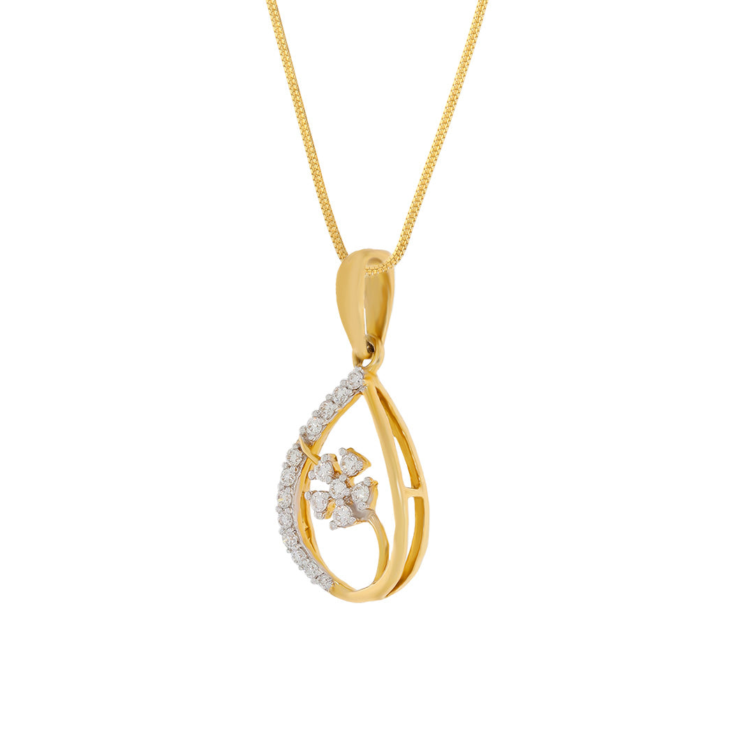 Natural Charm Diamond Pendant