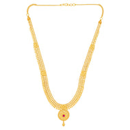 Long Gold Necklace for Everyday Glow