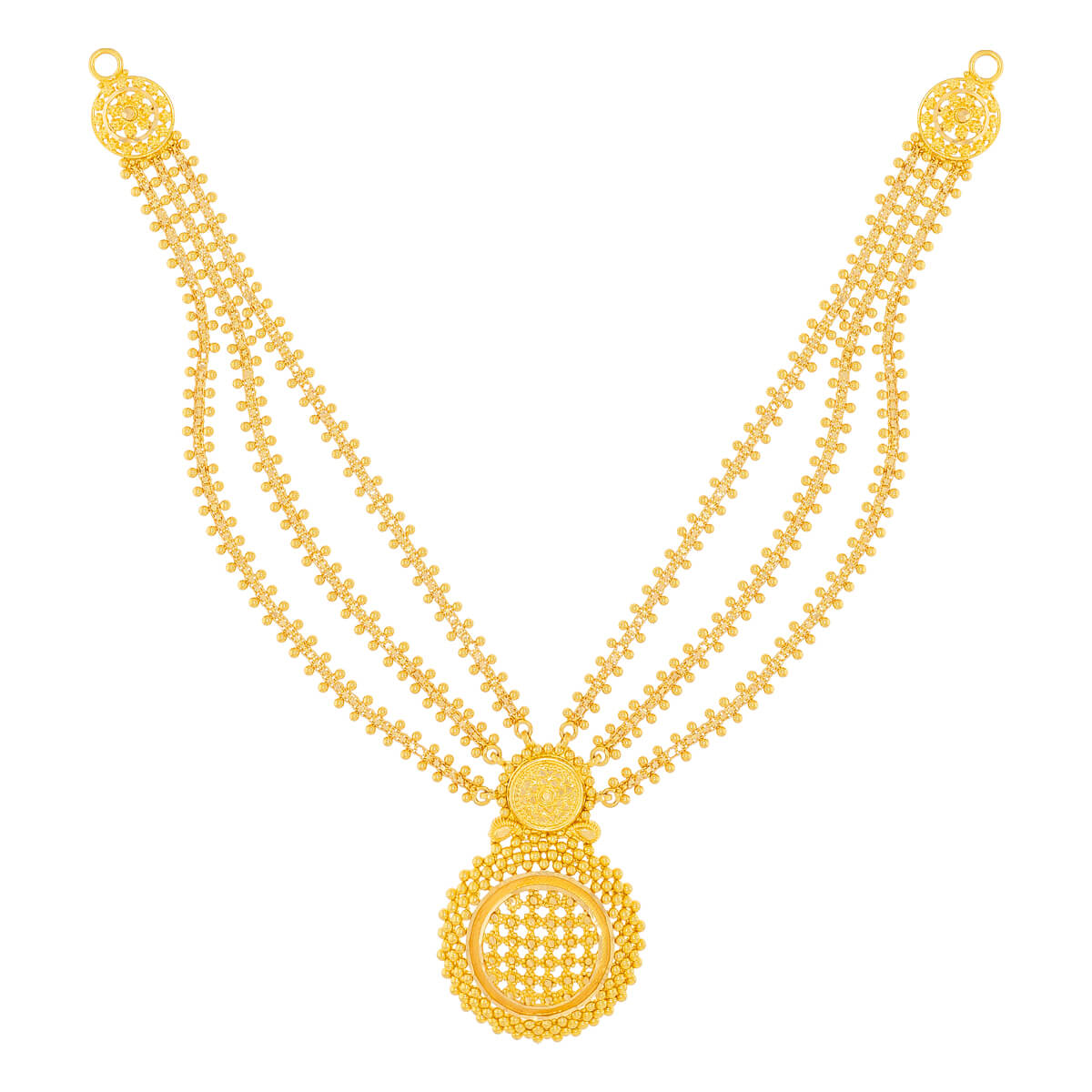 Classy Charm Gold Short Necklace