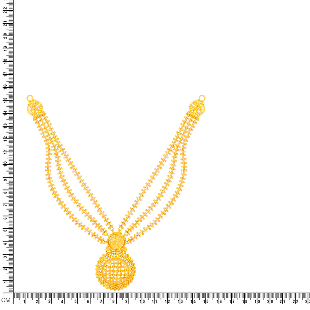 Classy Charm Gold Short Necklace