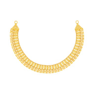 Sophisticated Glow Gold Short Necklace
