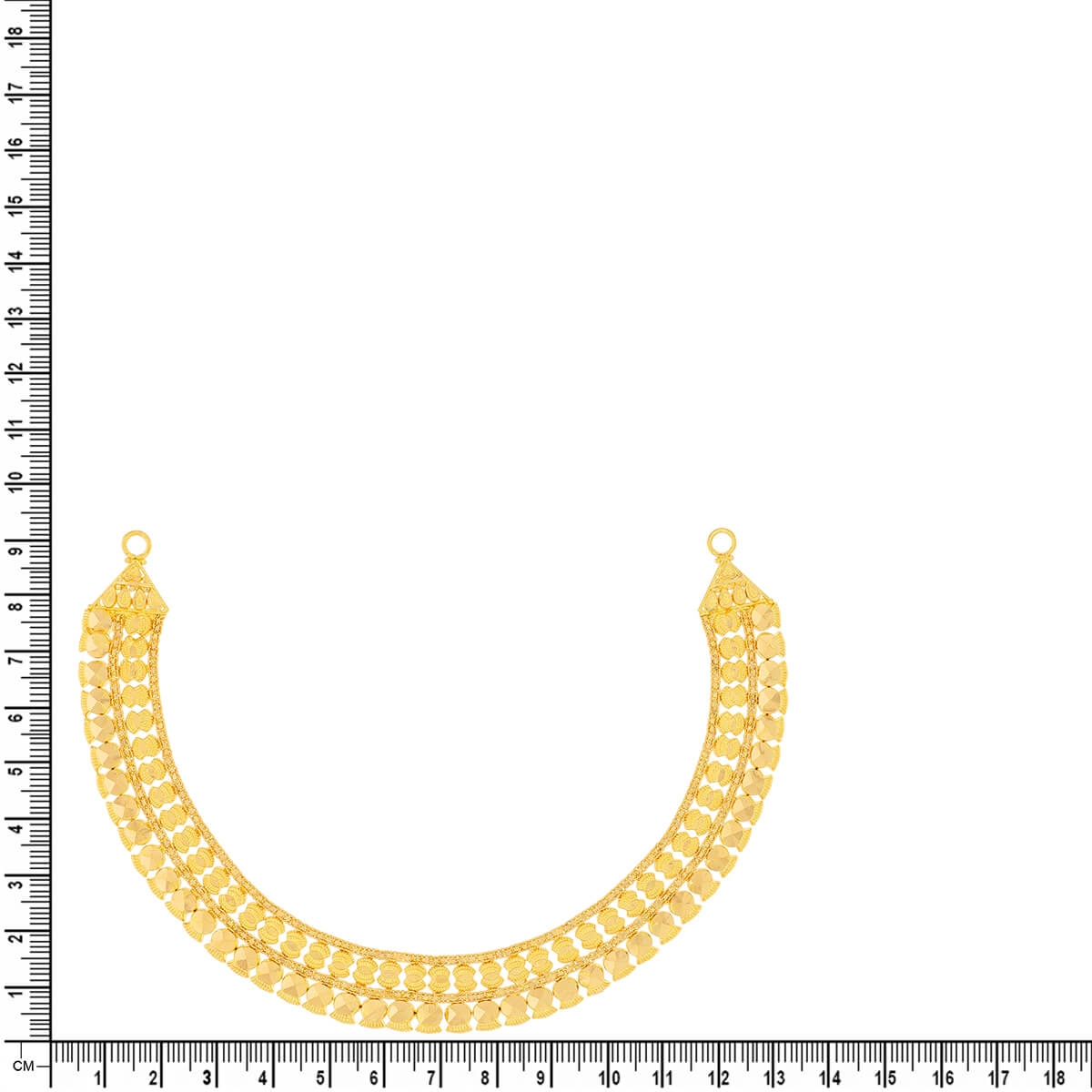 Sophisticated Glow Gold Short Necklace