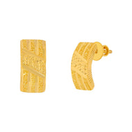 Contemporary 22K Gold Hoop Earrings for Daily Elegance