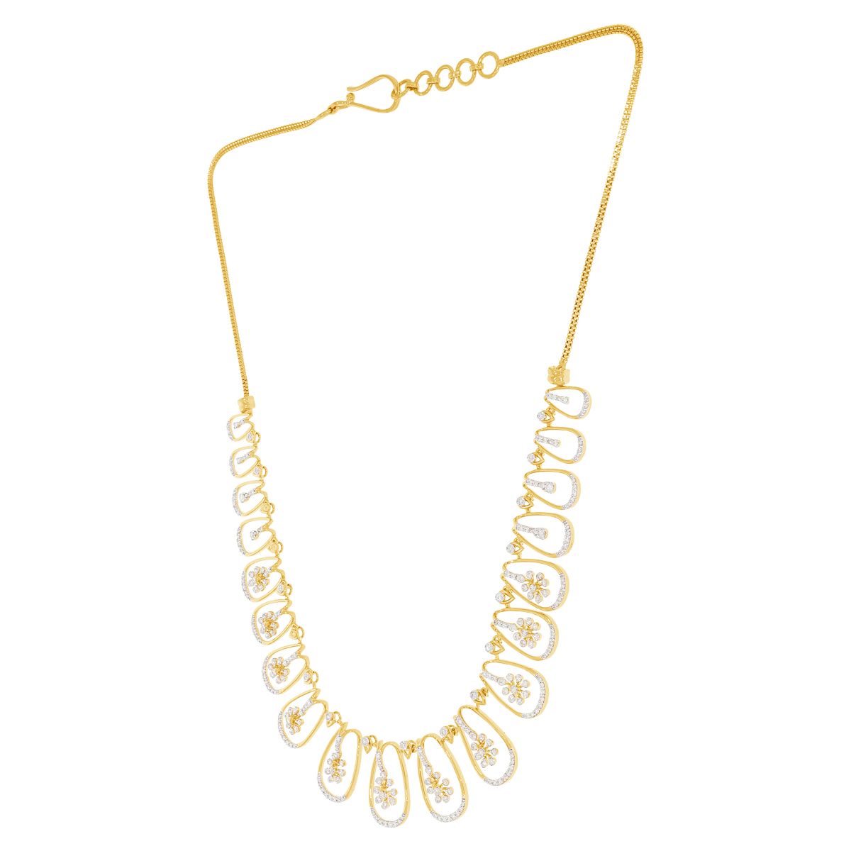 Minimalist Grace Diamond Short Necklace