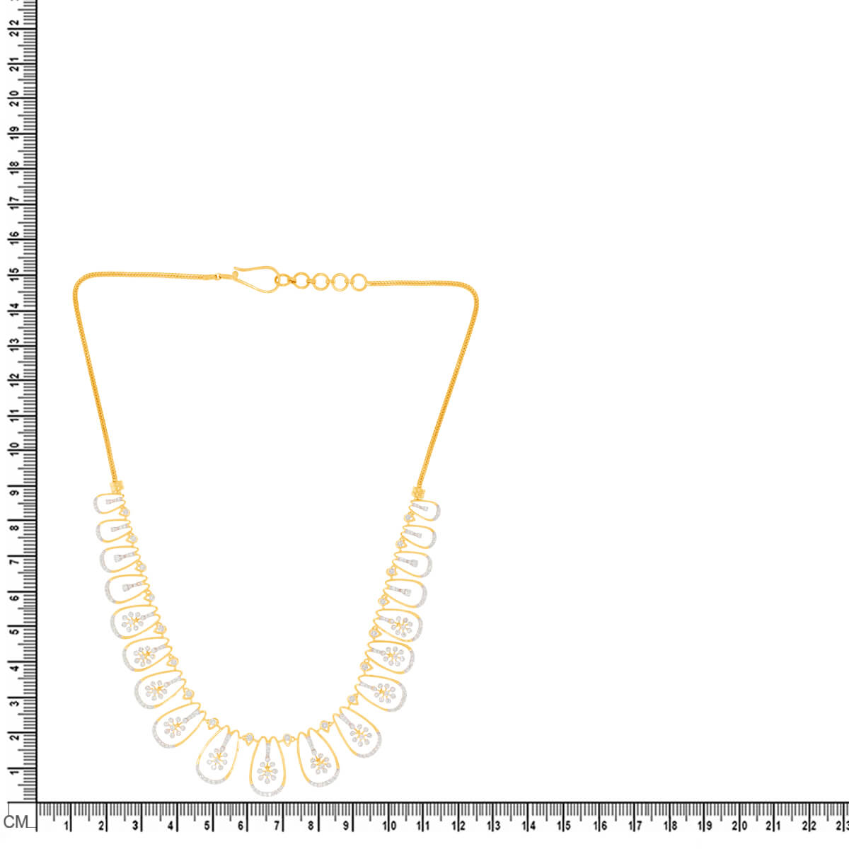 Minimalist Grace Diamond Short Necklace