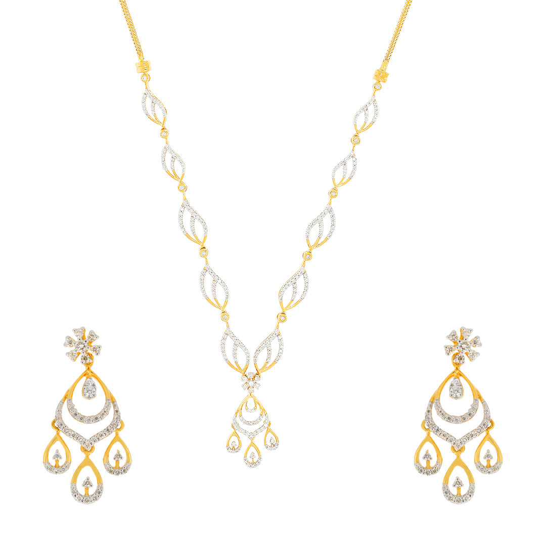 Vintage Radiance Diamond Short Necklace