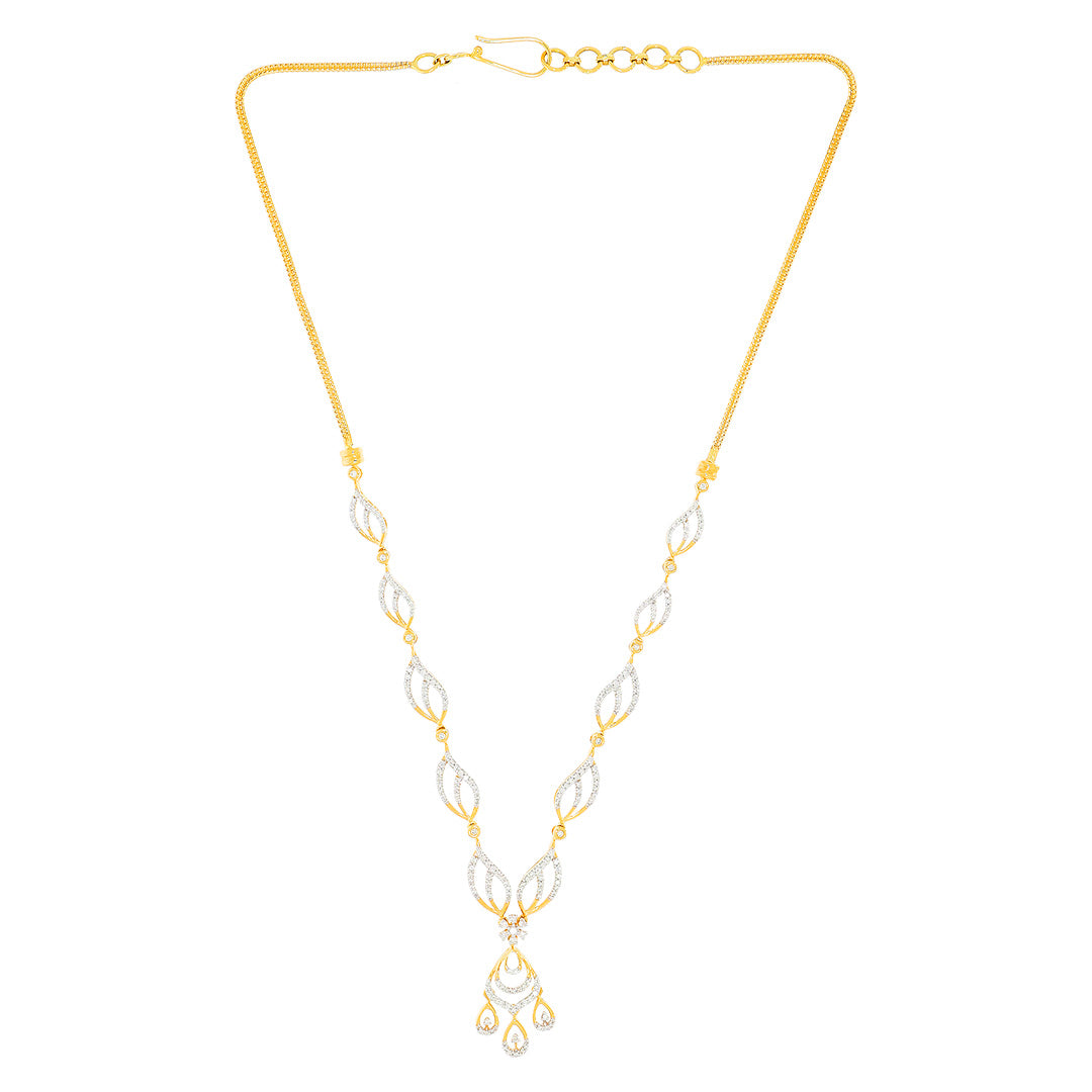 Vintage Radiance Diamond Short Necklace