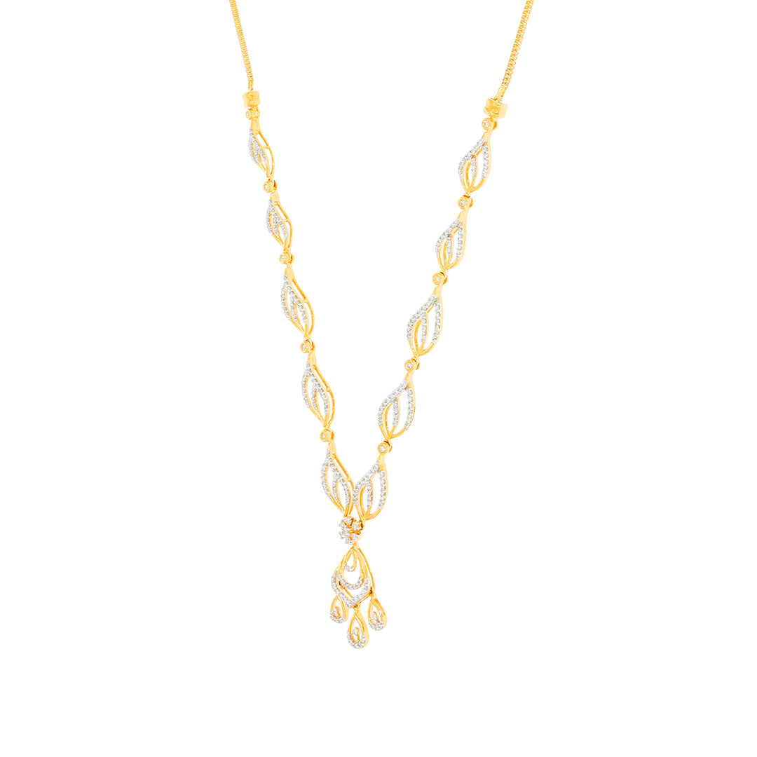 Vintage Radiance Diamond Short Necklace