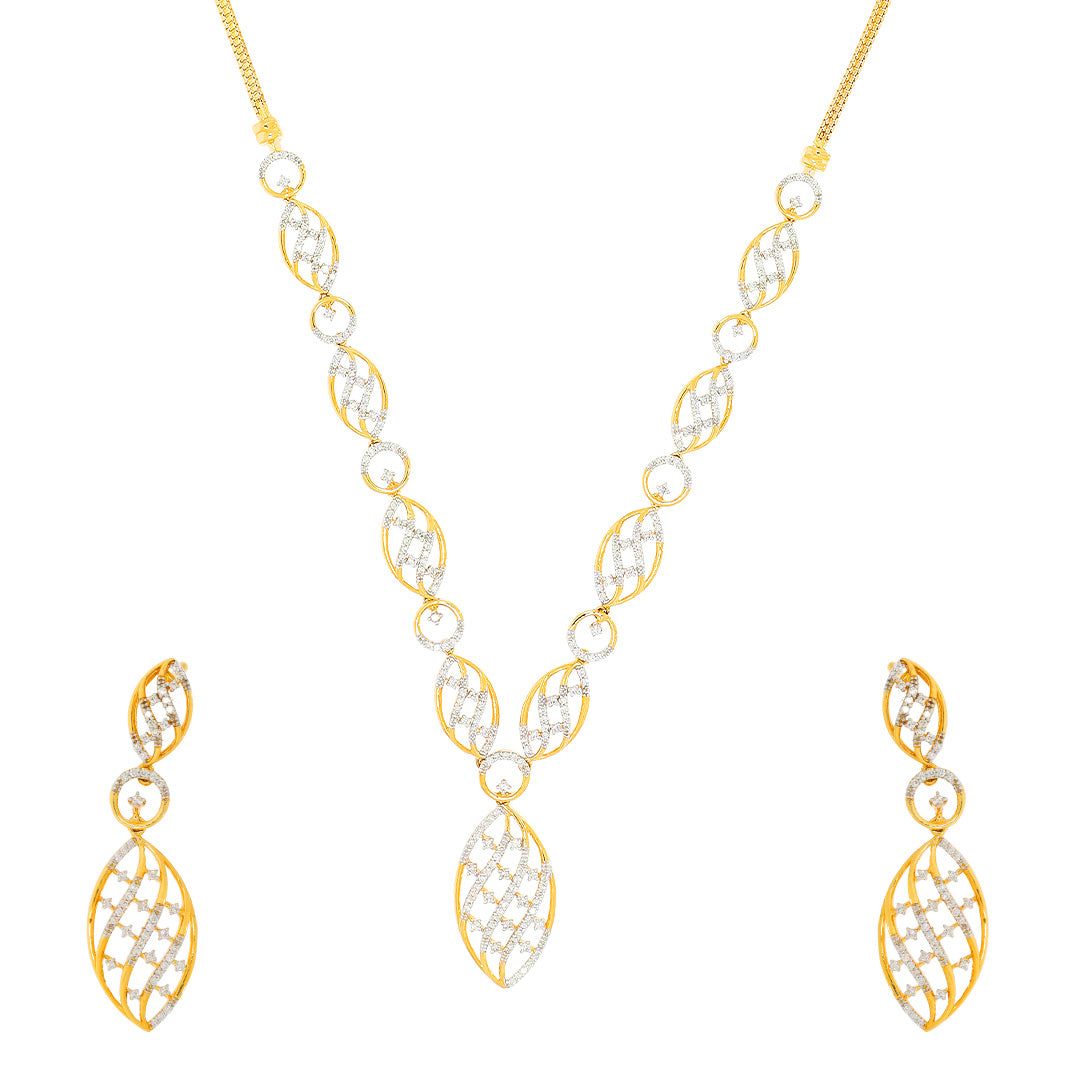Classic Radiance Diamond Short Necklace