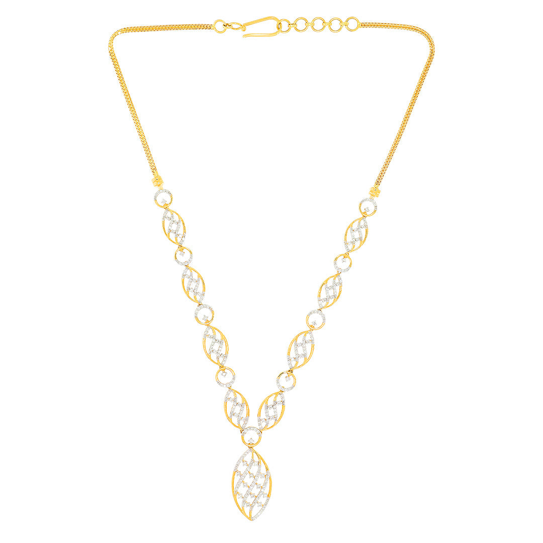 Classic Radiance Diamond Short Necklace