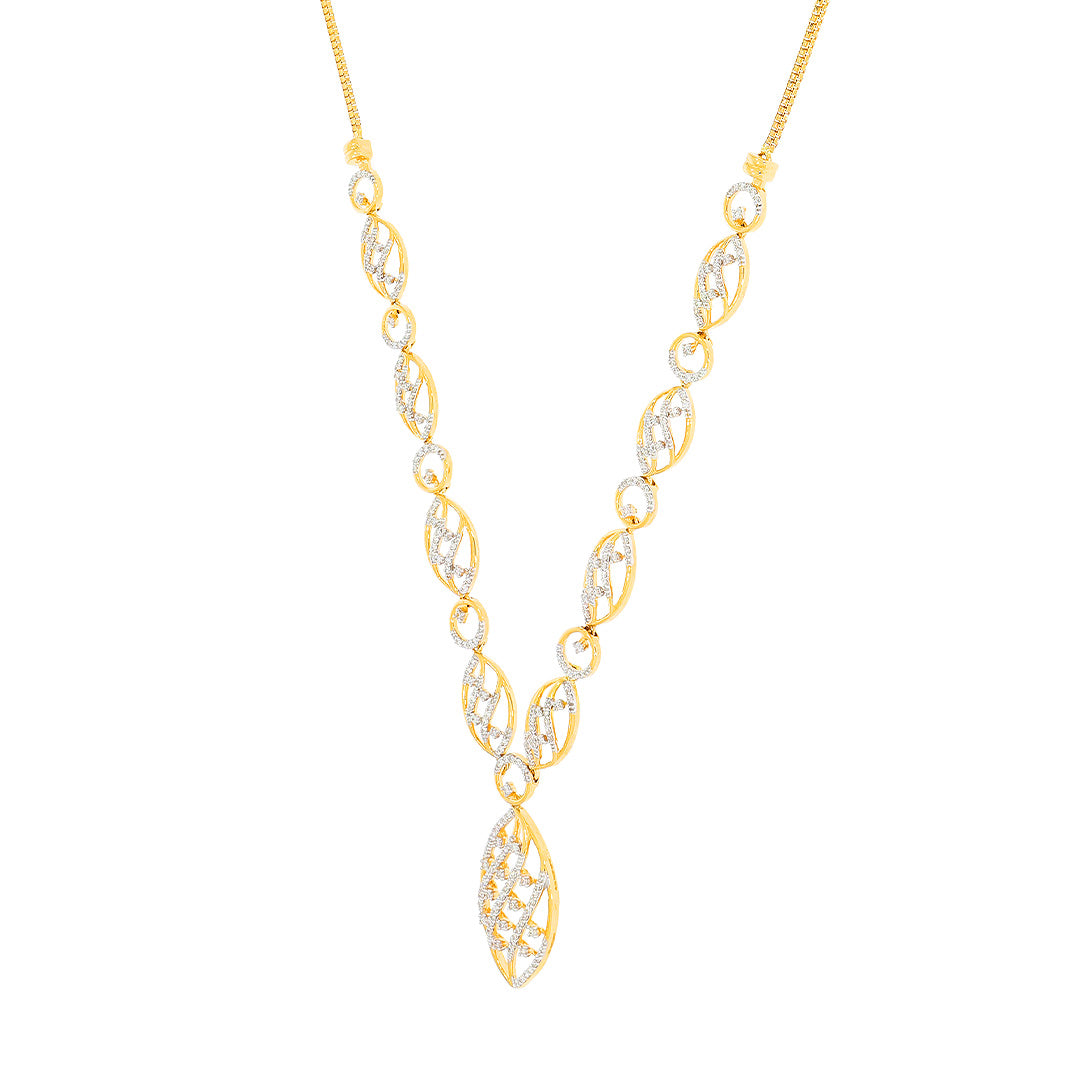 Classic Radiance Diamond Short Necklace