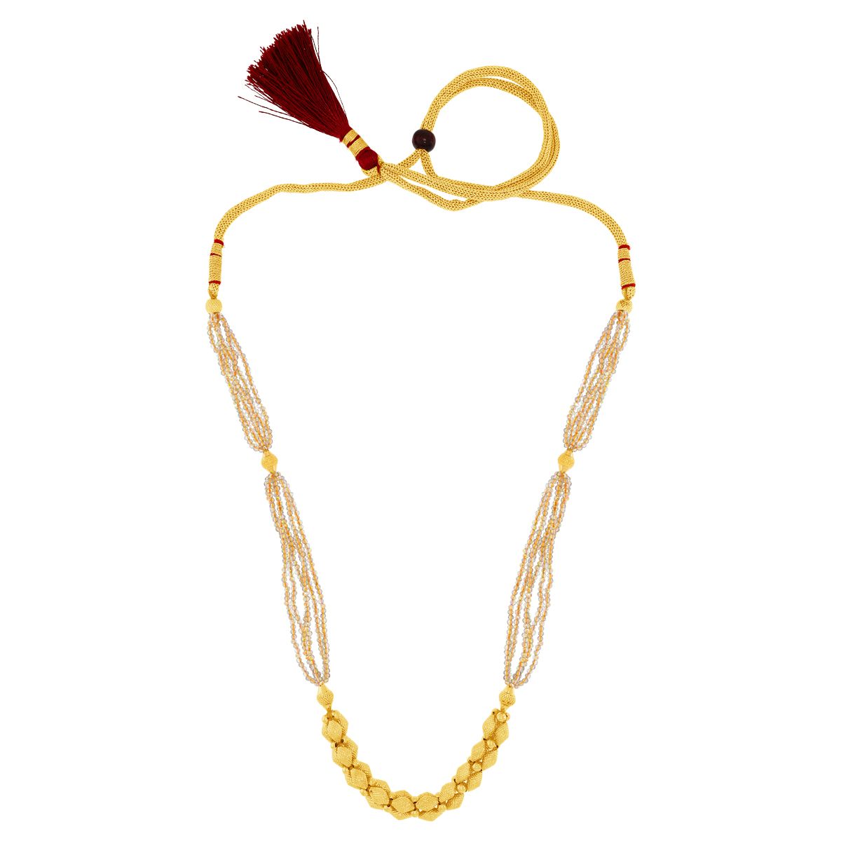 Modern Glow Gold Mala