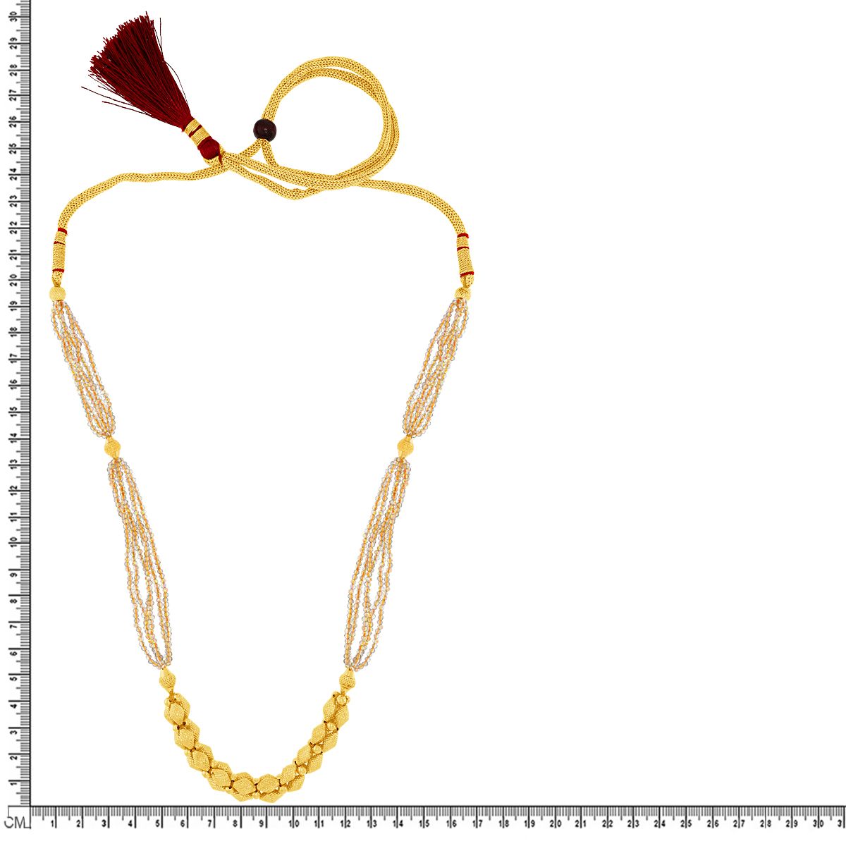 Modern Glow Gold Mala