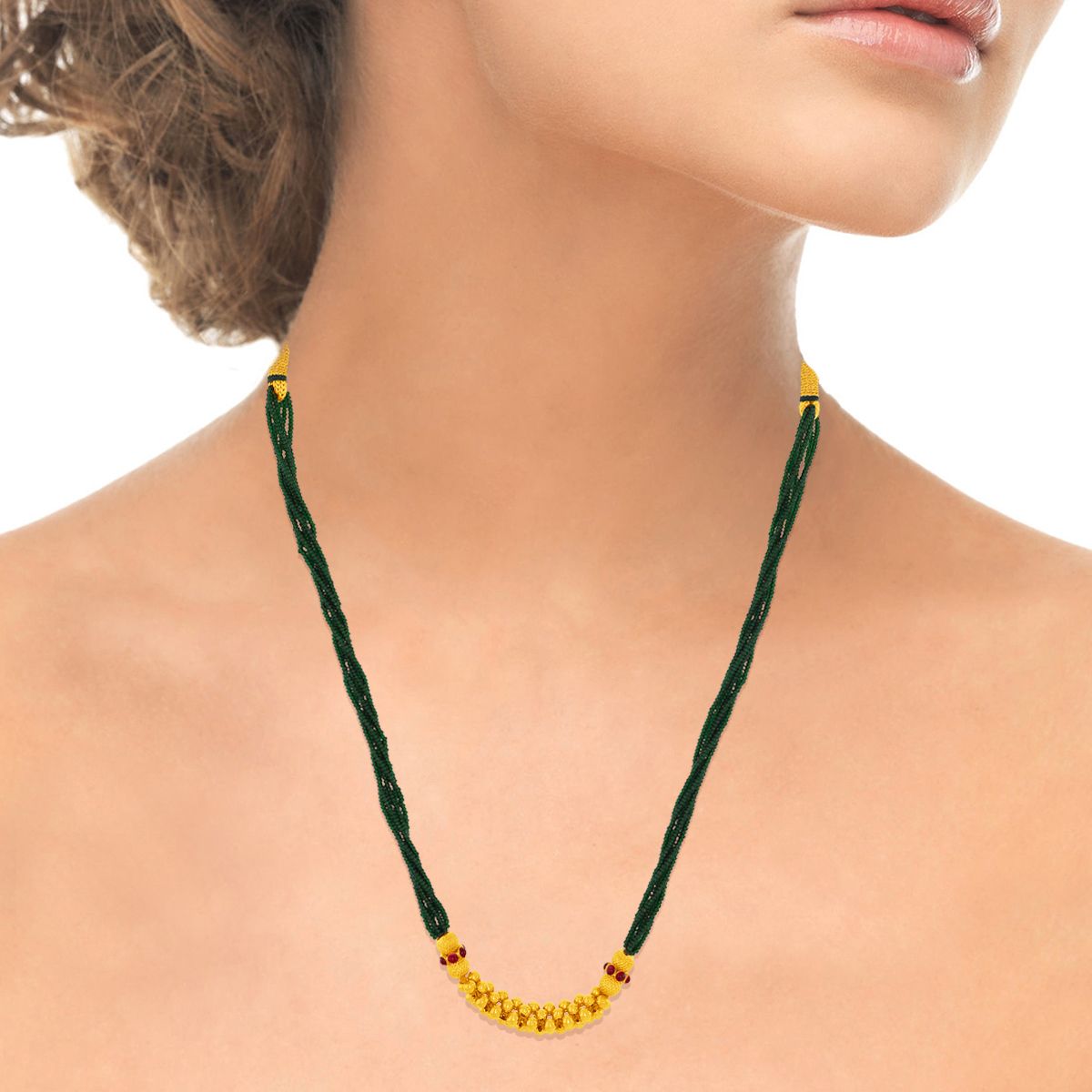 Simple Glow Gold Mala