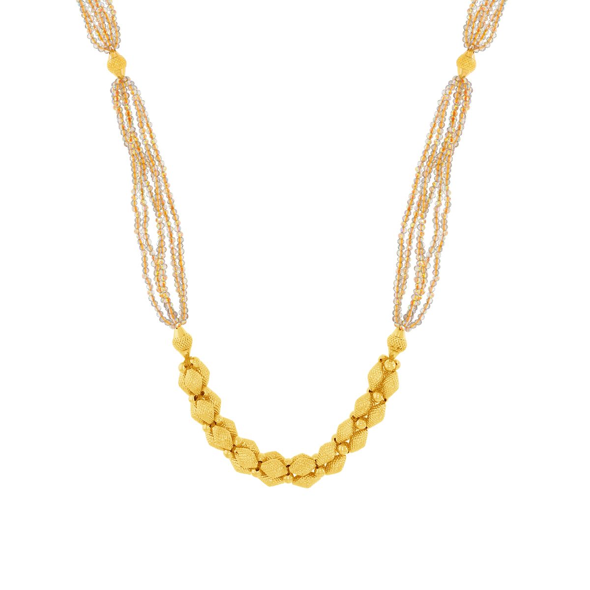 Modern Glow Gold Mala