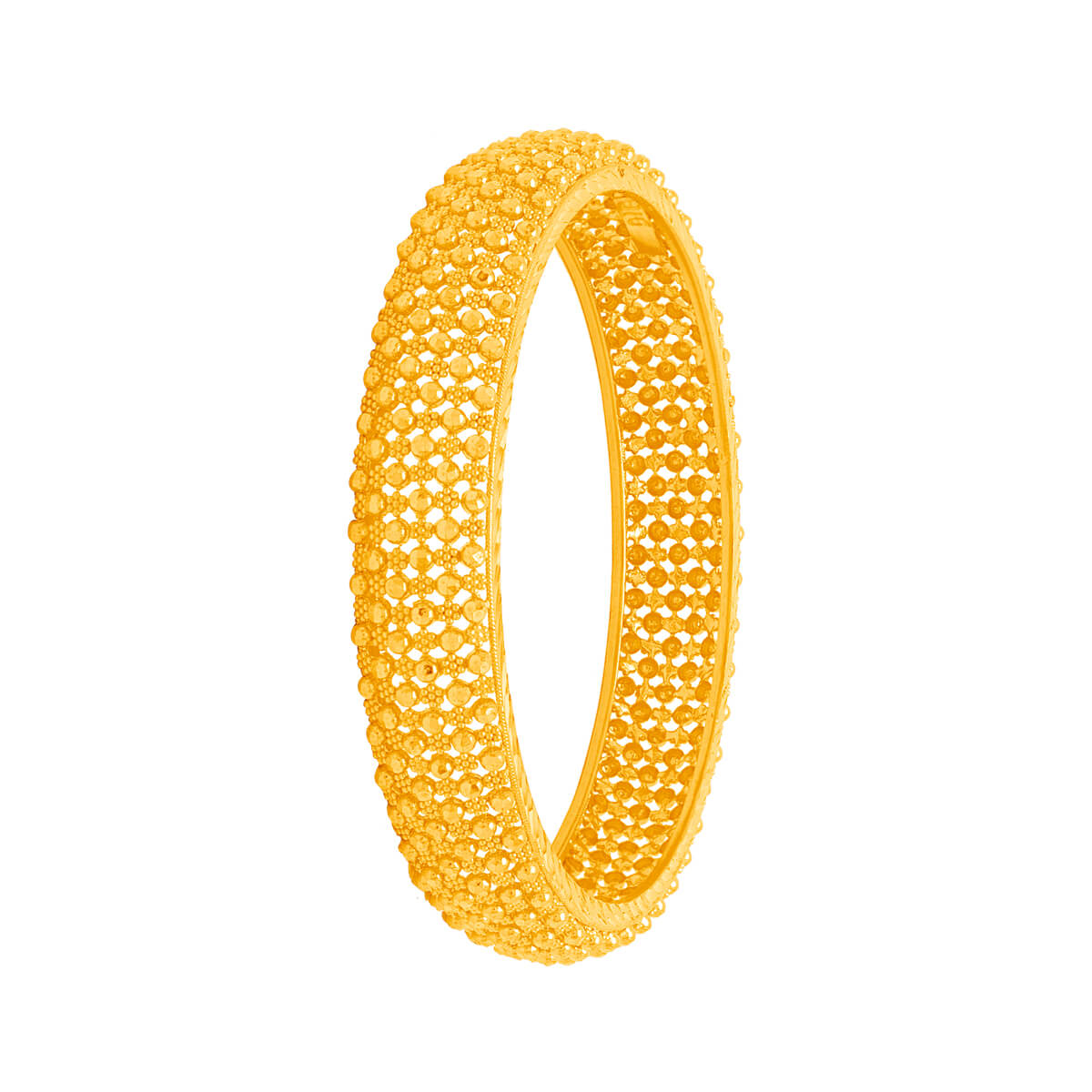 Rajputana Gleam Gold Bangle